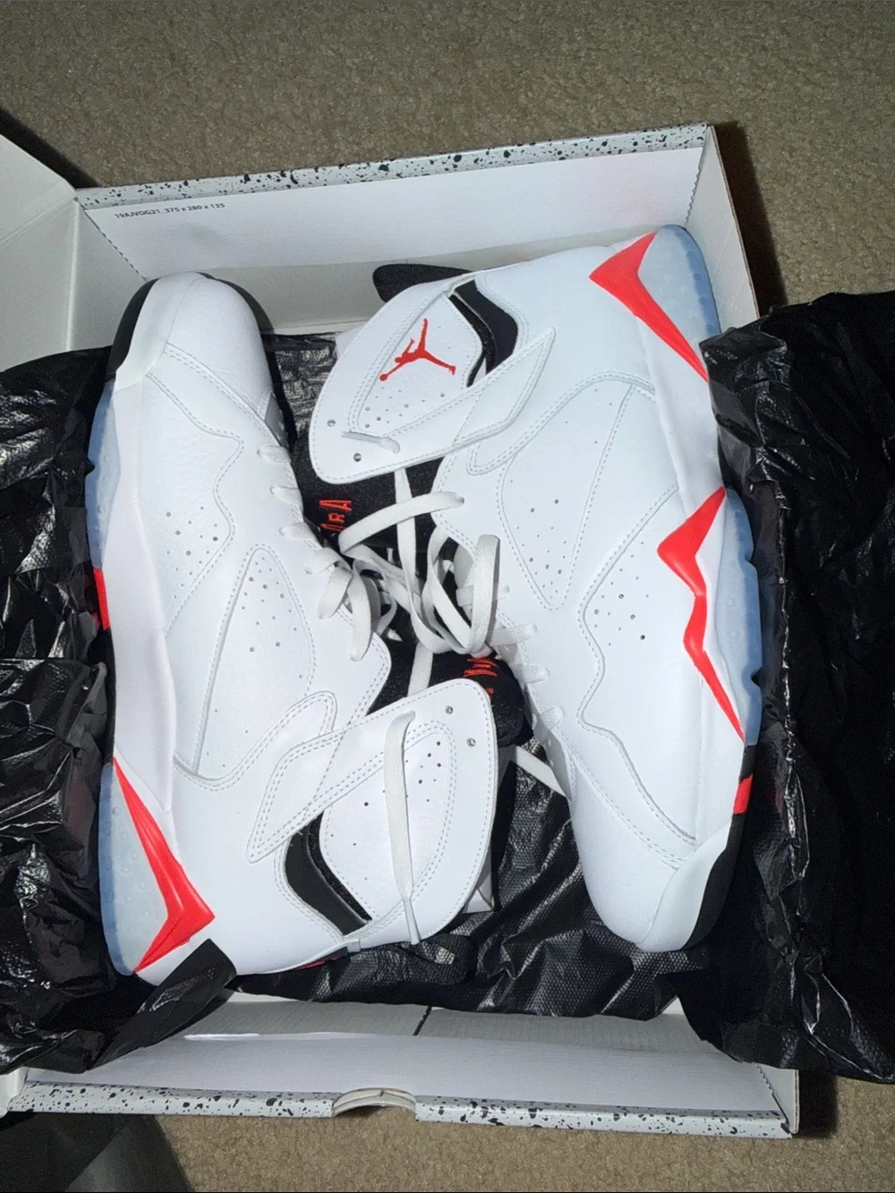 Men’s Jordan 7 infrared